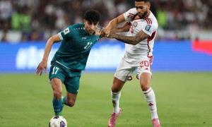 المنتخب العراقي يتخطى نظيره الإماراتي ويعبر إلى الملحق العالمي