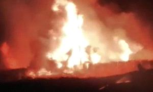 انفـ.ـجارات ضخمة تهز مدينة شيراز جنوبي إيـ.ـران