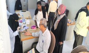 الرابطة الحضرمية للسكري تنفذ حملة" السكري في مكان العمل" بديوان محافظة حضرموت بالمكلا