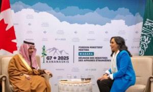 وزير الخارجية السعودي يناقش مع نظيرته الكندية الموضوعات المشتركة