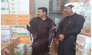 حملة رقابية لضبط أسعار السلع في أسواق عزان