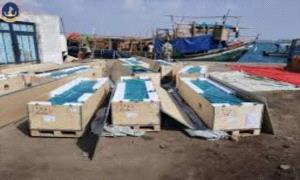 ضبط سفينتين مهربتين قادمتين من جيبوتي قبالة خليج عدن

