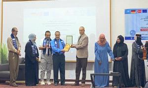 ابرز ماجاء في كلمة الدكتور فضل الربيعي في اختتام مشروع عدسة الابداع نحو السلام
