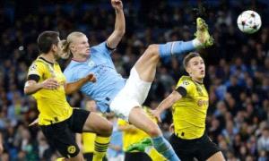 مانشستر سيتي يكتسح بروسيا دورتموند برباعية