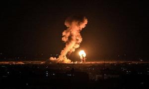 طائرات الاحتلال تستـ.ـهدف مناطق شرقي مخيم البريج