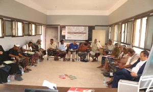 المركز السويدي الدولي يقيم دورة تدريبية لمدراء المكاتب التنفيذية بمديرية كرش القبيطة حول "تأهيل وبناء القدرات" 