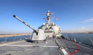 أمريكا تُعيد نشر مـ.ـدمرة صـ.ـواريخ في البحر الأحمر