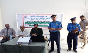 اختتام دورة قانون وآداب السير لشرطة المرور في لحج… تأهيل نوعي يعزز الأداء ويُرسّخ ثقافة الالتزام