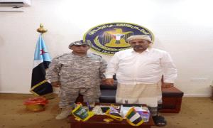 قائد اللواء السابع مشاة يهنئ القيادة السياسية والعسكرية والأمنية والشعب الجنوبي بالذكرى ال 58 لعيد الجلاء
