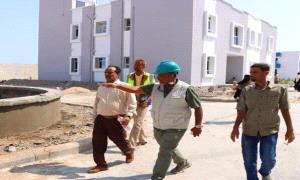 زيارة ميدانية للزهري لمتابعة تقدم العمل في مدينة الشيخ محمد بن زايد الطبية بالعريش