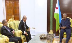 الرئيس الجيبوتي يستقبل وزير التخطيط والتعاون الدولي
