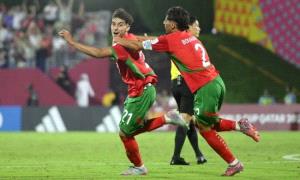 المغرب يتقدم لدور الثمانية لكأس العالم تحت 17 عامًا