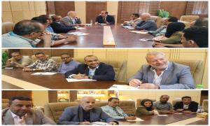 وزير الصحة يبحث مع ممثل اليونيسف مجالات التعاون والتحضيرات لقمة المانحين والوضع التغذوي في البلاد