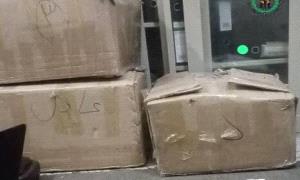 قوات الحزام الأمني تضبط شحنة أدوية مهربة في نقطة مصنع الحديد غرب عدن