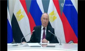 بوتين: محطة الضبعة المصرية ستولد 37 مليار كيلووات سنوياً