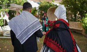 الإمارات تعيد «نبض الحياة» لـ.ـغزة بأول زفاف جماعي