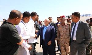 الخنبشي يصل المكلا ويبدأ مهامه رسميًا محافظًا لحضرموت