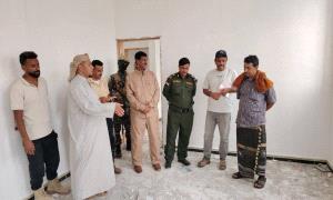 محافظ سقطرى يتفقد التجهيزات النهائية لمبنى السلطة المحلية بالمحافظة