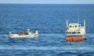 القوات البحرية المشتركة تضبط شحنة مخـ ـدرات بـ130 مليون دولار في بحر العرب