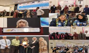 مركز المرأة بجامعة عدن يختتم مشاريع شبكة بناء السلام بالعاصمة عدن