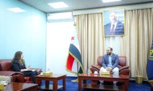 

الانتقالي والأمم المتحدة يبحثان تعزيز دعم قضايا المرأة الجنوبية

