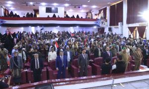 انتقالي شبوة ينظم حفلاً خطابياً وفنياً احتفاءً بالذكرى الـ58 لعيد الاستقلال الـ30 من نوفمبر