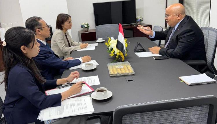 السفير السنيني يؤكد أهمية توسيع برامج ومشاريع الوكالة اليابانية في اليمن