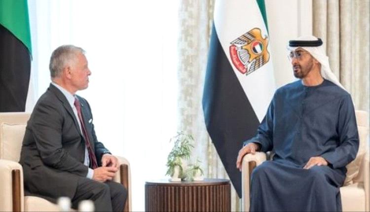 الإمارات والأردن يبحثان قضايا المنطقة