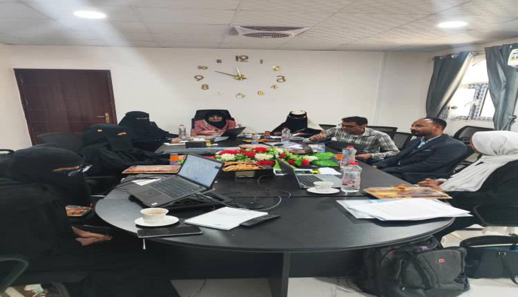 اجتماع مشترك في ديوان الجهاز المركزي للإحصاء لمناقشة منهجية تكوين إطار لوفيات الأمهات عبر الاستعانة بمسح ميزانية الأسرة 