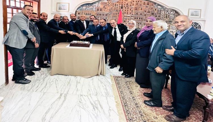 السفارة اليمنية بالأردن تحتفل بالذكرى الـ62 لثورة 14 أكتوبر

