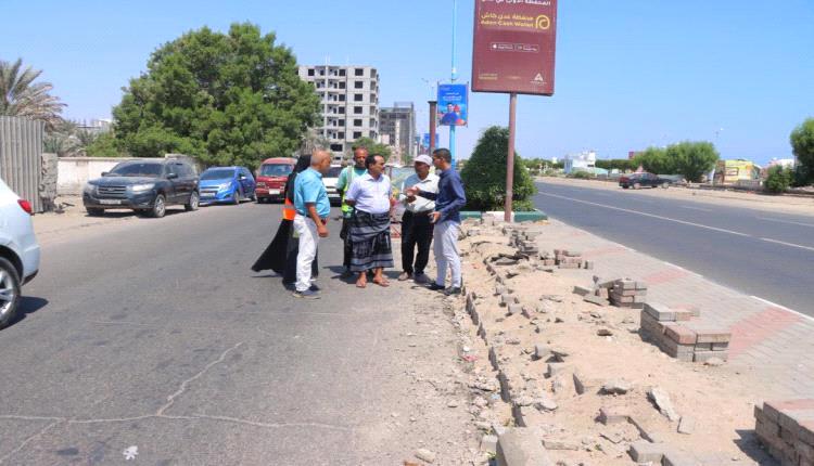 خورمكسر.. متابعة ميدانية لتأهيل جزيرة وسطية بساحل أبين

