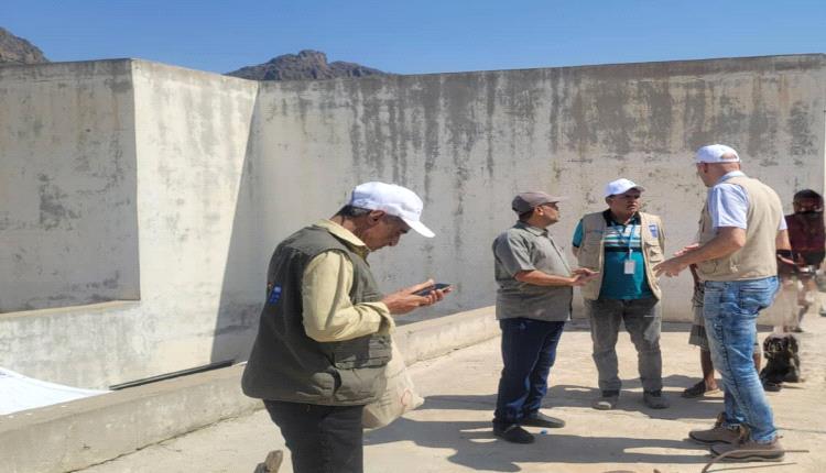 مدير عام المسيمير يستقبل وفداً رفيعًا من البرنامج الوطني ضمن مشروع الإدارة المتكاملة للموارد المائية