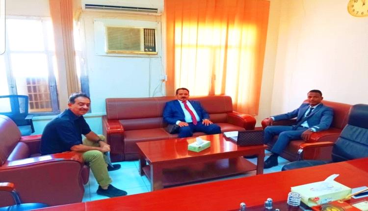 "توب بايو" تبحث سبل التعاون مع وزارة التخطيط والتعاون الدولي بالعاصمة عدن