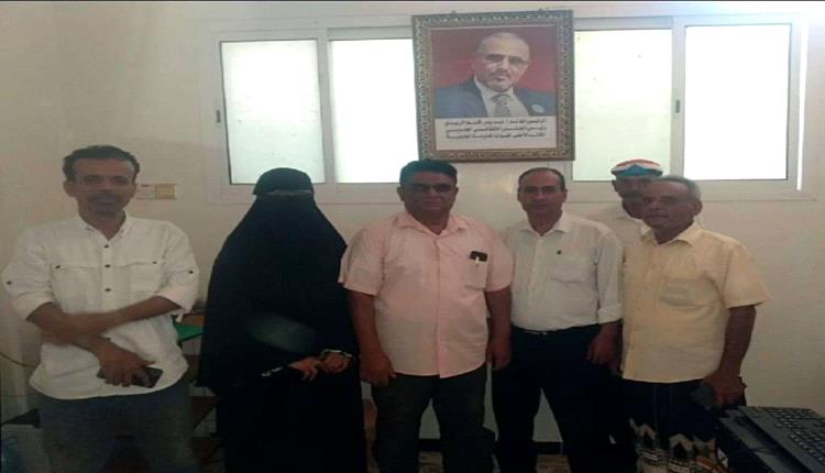 فريق التوجيه والرقابة الرئاسي يتفقد سير عمل الهيئة التنفيذية لانتقالي مديرية البريقة
