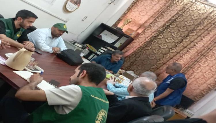 وفد من مركز الملك سلمان للإغاثة و اليونيسف يشيد بمستوى الخدمات الصحية في مجمع حاشد بالمنصورة