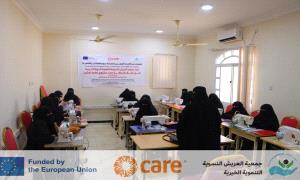 جمعية العريش تدشن المرحلة الثانية من مشروع “خطوة تمكين” بدورة تدريبية في مجال الخياطة بخور مكسر