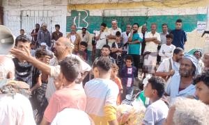 تظاهرات بلودر تطالب باقالة مدير عام المديرية من منصبة
