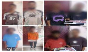حزام العاصمة عدن يلقي القبض على عدد من الاشخاص بحوزتهم كمية من المخدرات