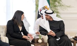 رئيس الإمارات يستقبل وزيرة الشؤون الداخلية الأرمينية في أبوظبي