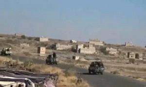 انف،،جار عنيف يستهدف عناصر من جهاز الأمن والمخابرات الحو،،ثية في البيضاء اليمنية