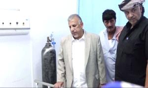 الجعري يطمئن على الحالة الصحية لجـ.ـرحى القـ.ـوات العسـ.ـكرية والأمنية بمستشفى الغيضة