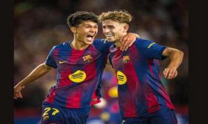 وجه رسالة شديدة اللهجة لريال مدريد..برشلونة يكتسح أولمبياكوس 6-1