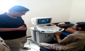 الدكتور الداعري يتفقد سير عمل الخدمات الطبية في اللواء الأول صاعقة بمحور الضالع