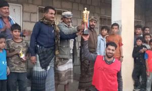 تضامن سباح يتوج بطلاً للدوري التنشيطي في مديرية سباح يافع بأبين