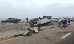 ارتفاع حصيلة حوادث السير في المحافظات المحررة إلى 400 ضحية خلال سبتمبر