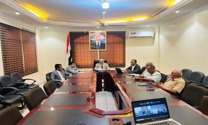وزير المياه والبيئة يترأس اجتماع مجموعة تنسيق المانحين لقطاع المياه
