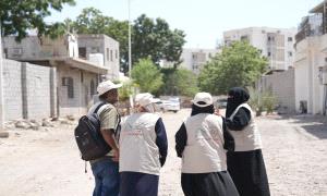 الجهاز المركزي للإحصاء يختتم النزول التجريبي للباحثات في محافظتي عدن ولحج 
