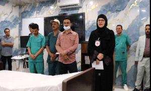 تدشين دورة نوعية حول التخدير المناطقي في مستشفى الشيخ محمد بن زايد بالضالع