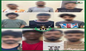 الإدارة العامة لمكافحة المخـ.ـدرات بقوات الحزام الأمني تضبط 11 متهمًا في 8 قضايا بالعاصمة عدن