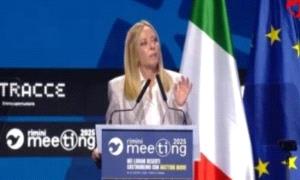 رئيس الوزراء الإيطالية تدعو أسطول المساعدات لغزة على التوقف الآن